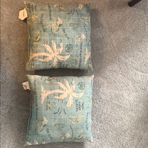Set of TOMMY BAHAMA PILLOWS